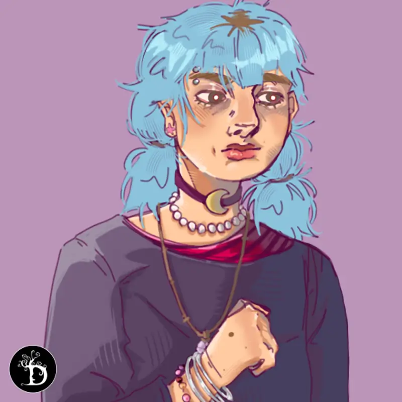 Danica2 création numérique draculyre illustratrice