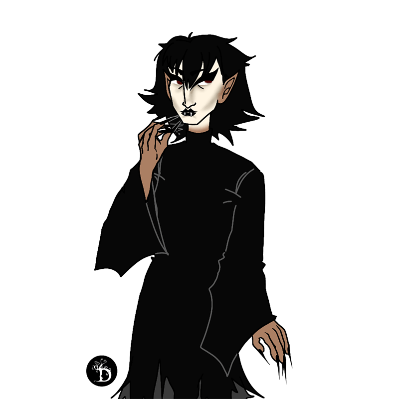 autoportrait création numérique draculyre illustratrice