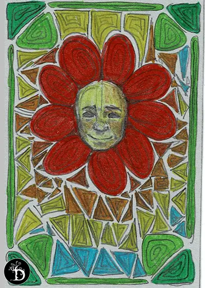 série cartes la joie création traditionnelle draculyre illustratrice