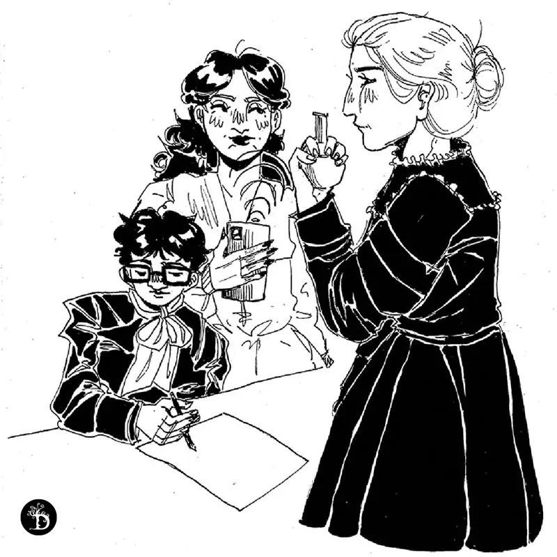 Femmes de science création traditionnelle de Draculyre Illustratrice