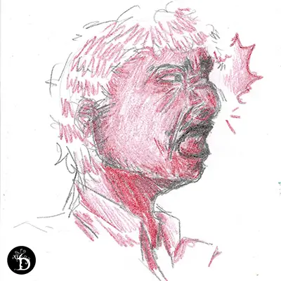 série émotions fortes la fureur création traditionnelle draculyre illustratrice