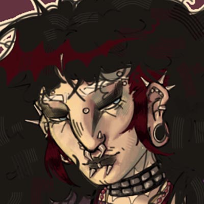 détail visage Martyev création numérique draculyre illustratrice